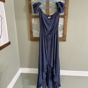 NWOT Black Swan High Low Cottagecore Dress Size XS